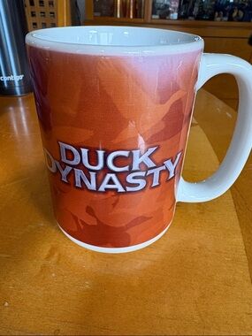 Duck Dynasty Orange Ceramic Coffee Mug